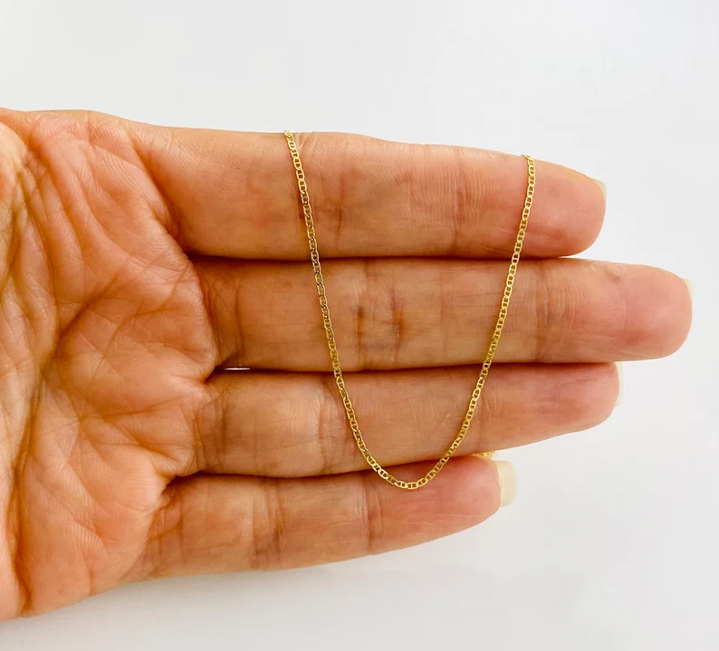 14K Gold Filled Anchor Link Chain