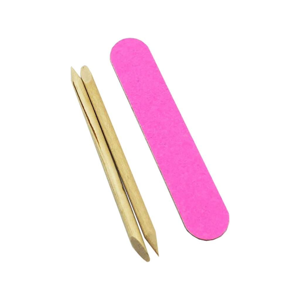 Cuticle Pusher + Nail File (Set)
