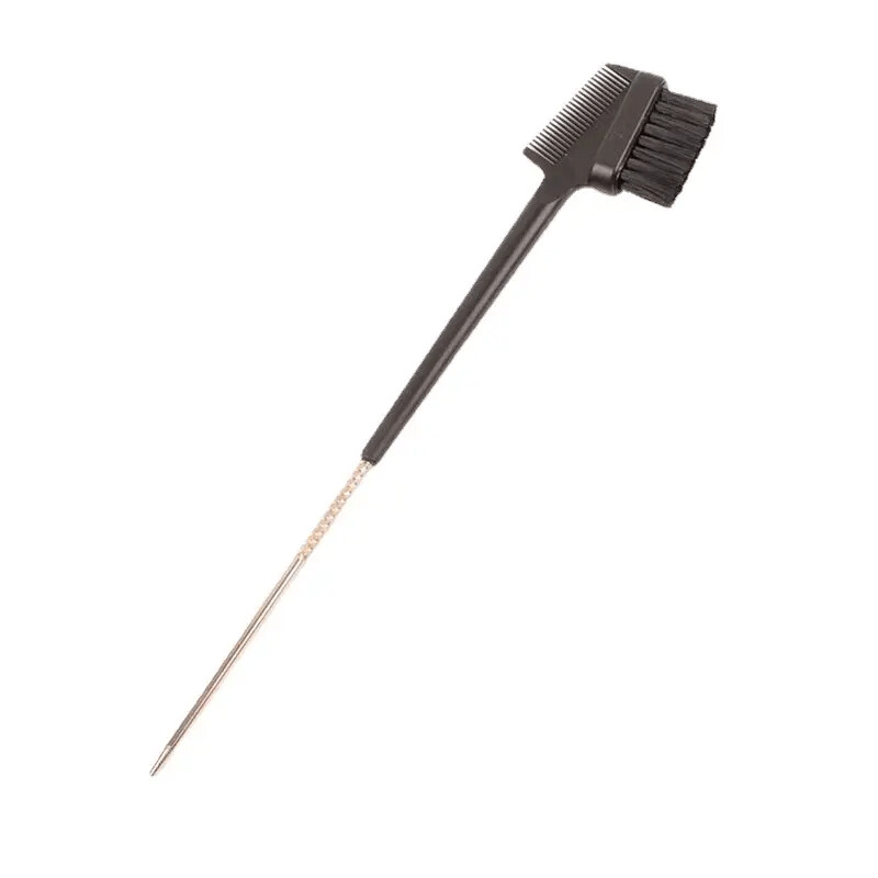3 In 1 Metal Rat Tail Edge Control Brush