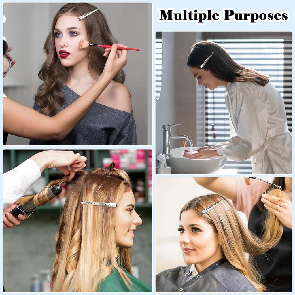  Metal Alligator Curl Clips