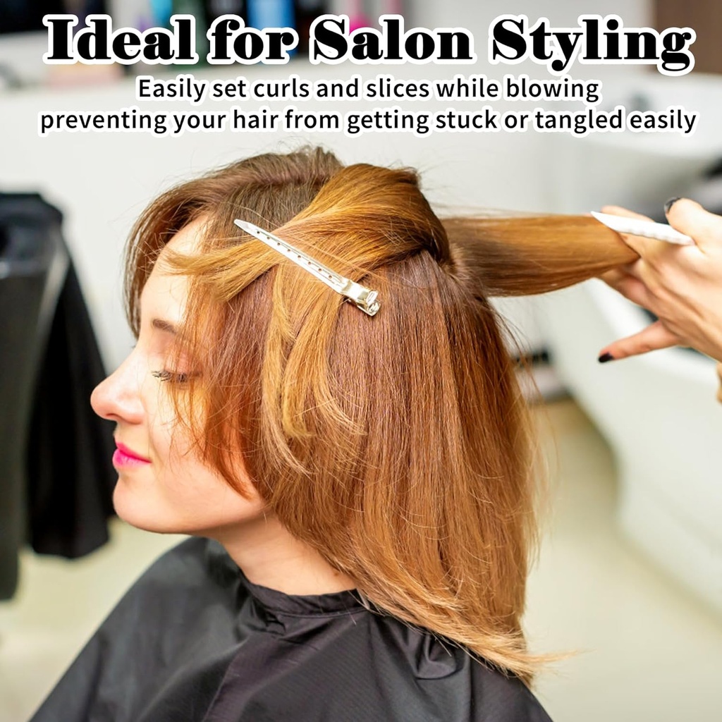  Metal Alligator Curl Clips