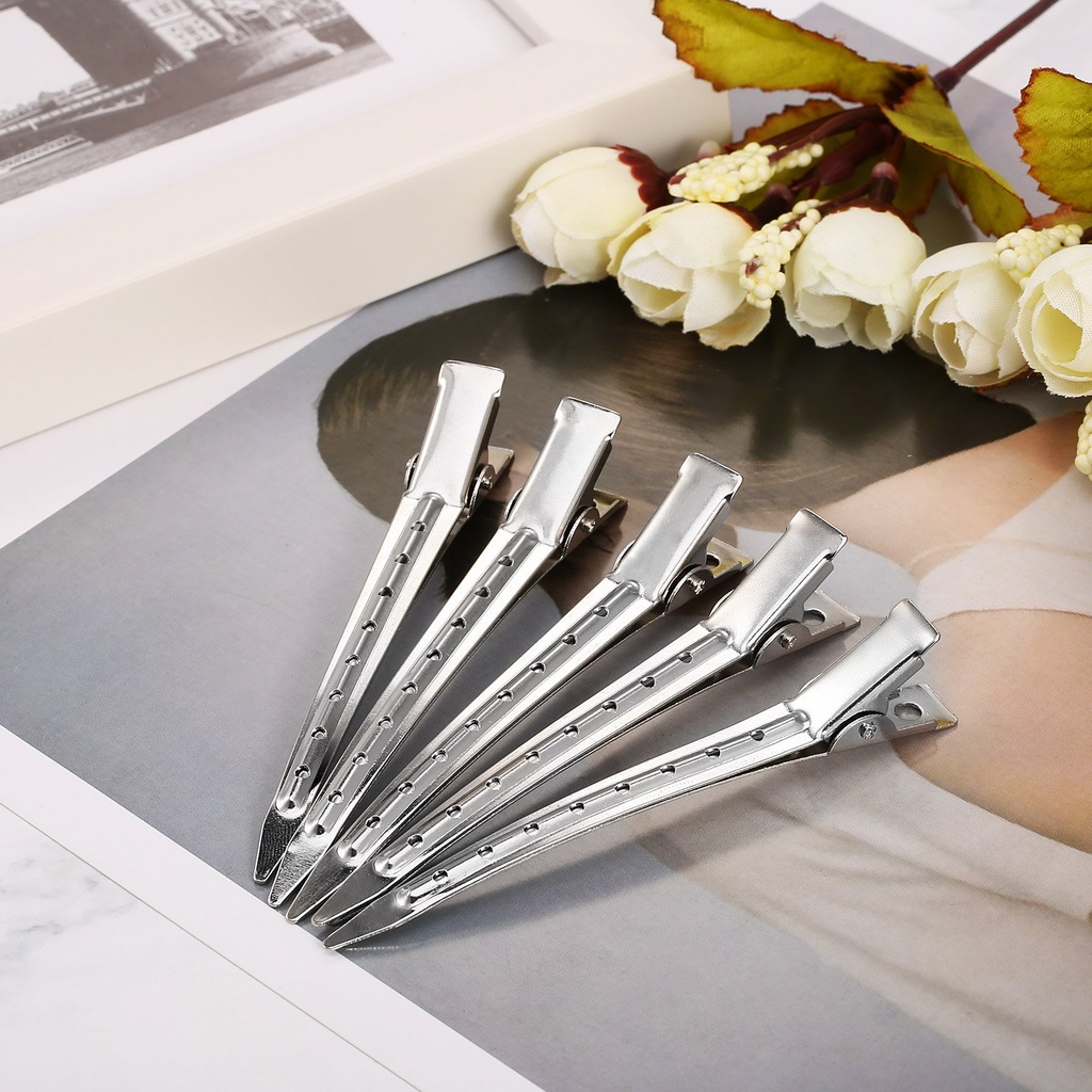  Metal Alligator Curl Clips