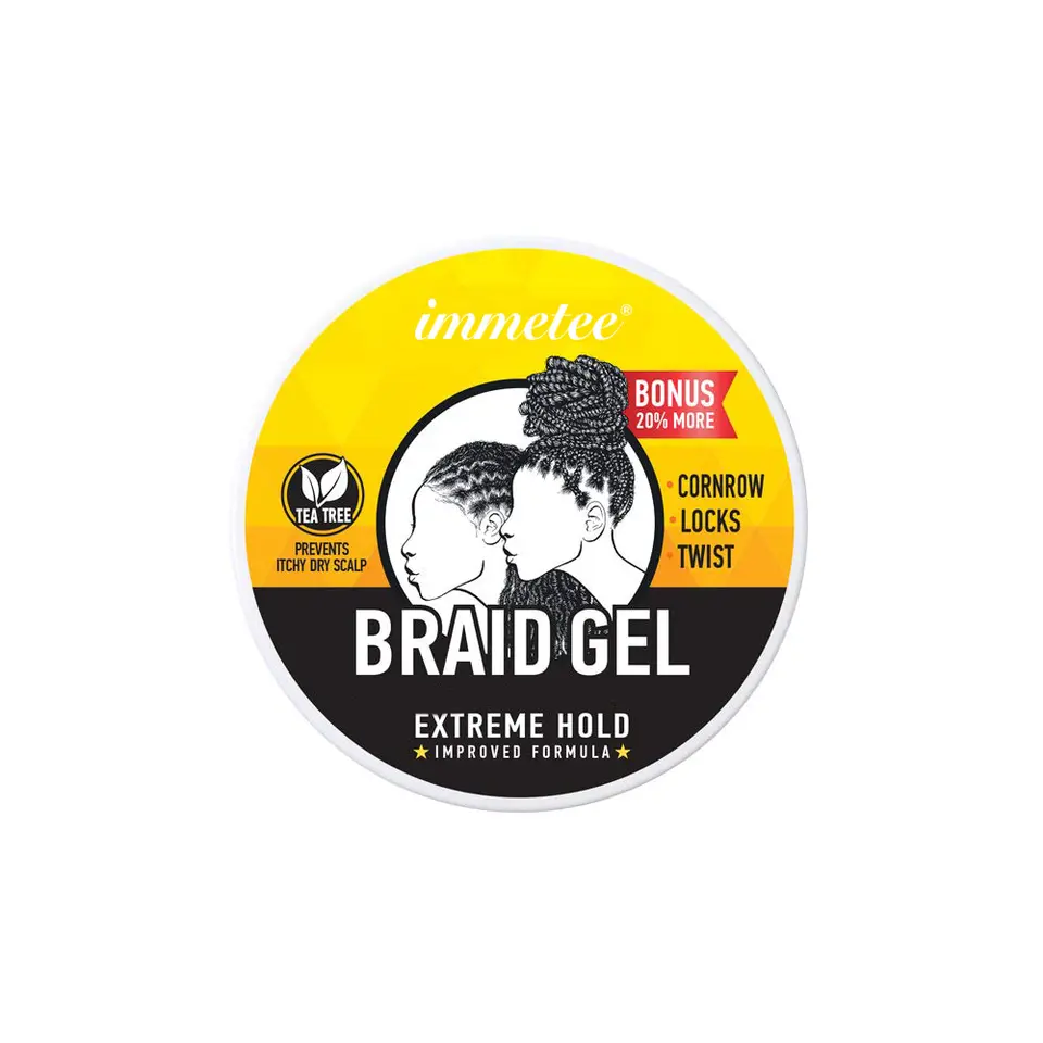 Braid Gel | Locks, Twists, Cornrow