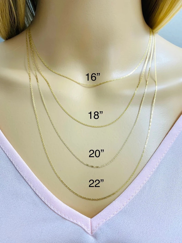 14K Gold Filled Anchor Link Chain