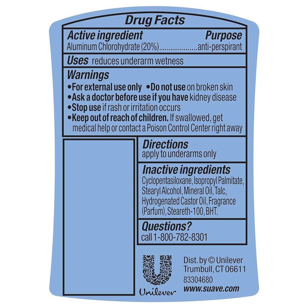 Antiperspirant Deodorant (Anti-Staining Invisible solid)