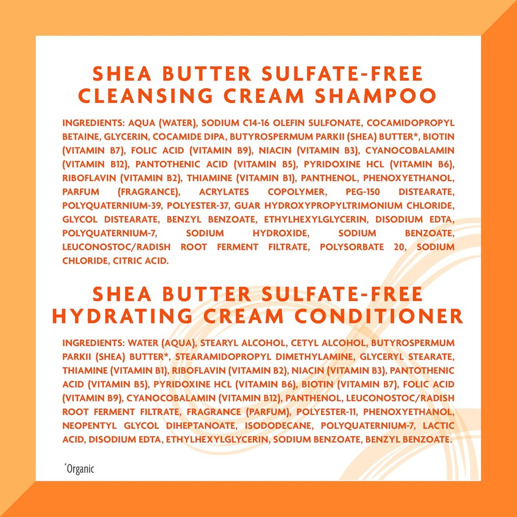 Shea Butter Shampoo & Conditioner