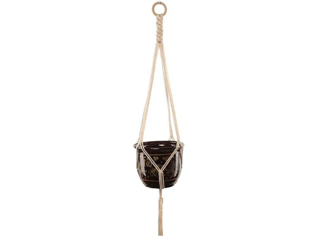 Macrama Plant Hanger - Haitian Hanger.webp