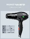 Hair Dryer Blower ZF-3000_Parameter.webp