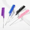 Multi-Color Metal Tail Comb3.webp
