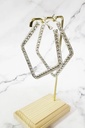 Diamond Hoop Earring