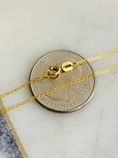 [05015691-POS-ECO] 14K Gold Link Chain