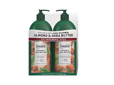 [0501657A-POS-ECO] Almond-Shea Butter Shampoo & Conditioner