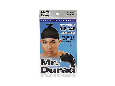 [0501780S-POS-ECO] Stocking Tie Cap - Ultra Stretch (Black)