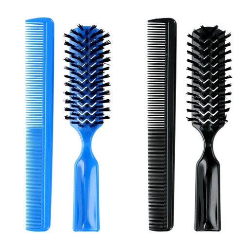 [0501671B-POS-ECO] Brush & Comb Set (Black)